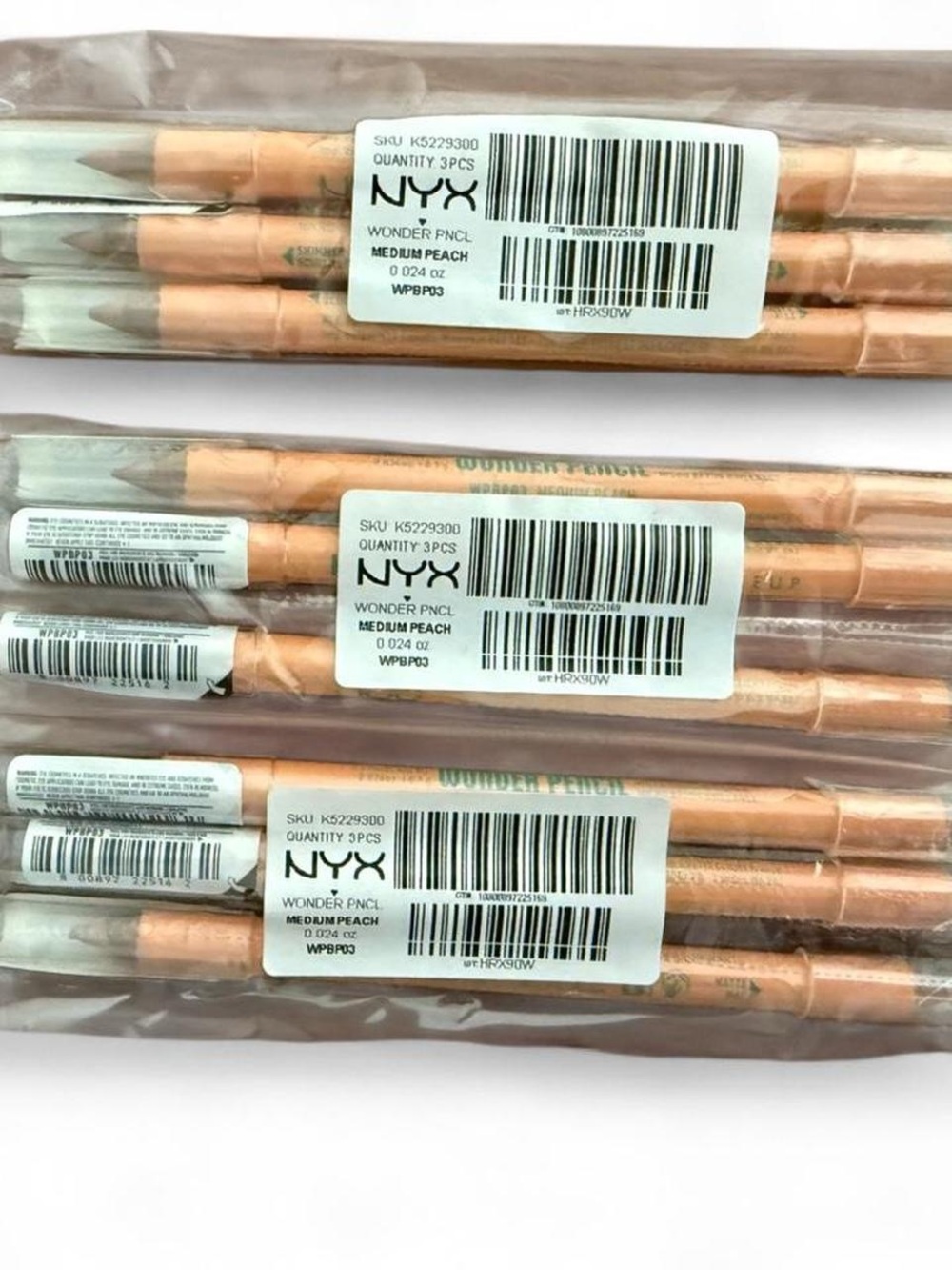 (9)NYX Wonder Pencil micro highlight stick in Medium Peach